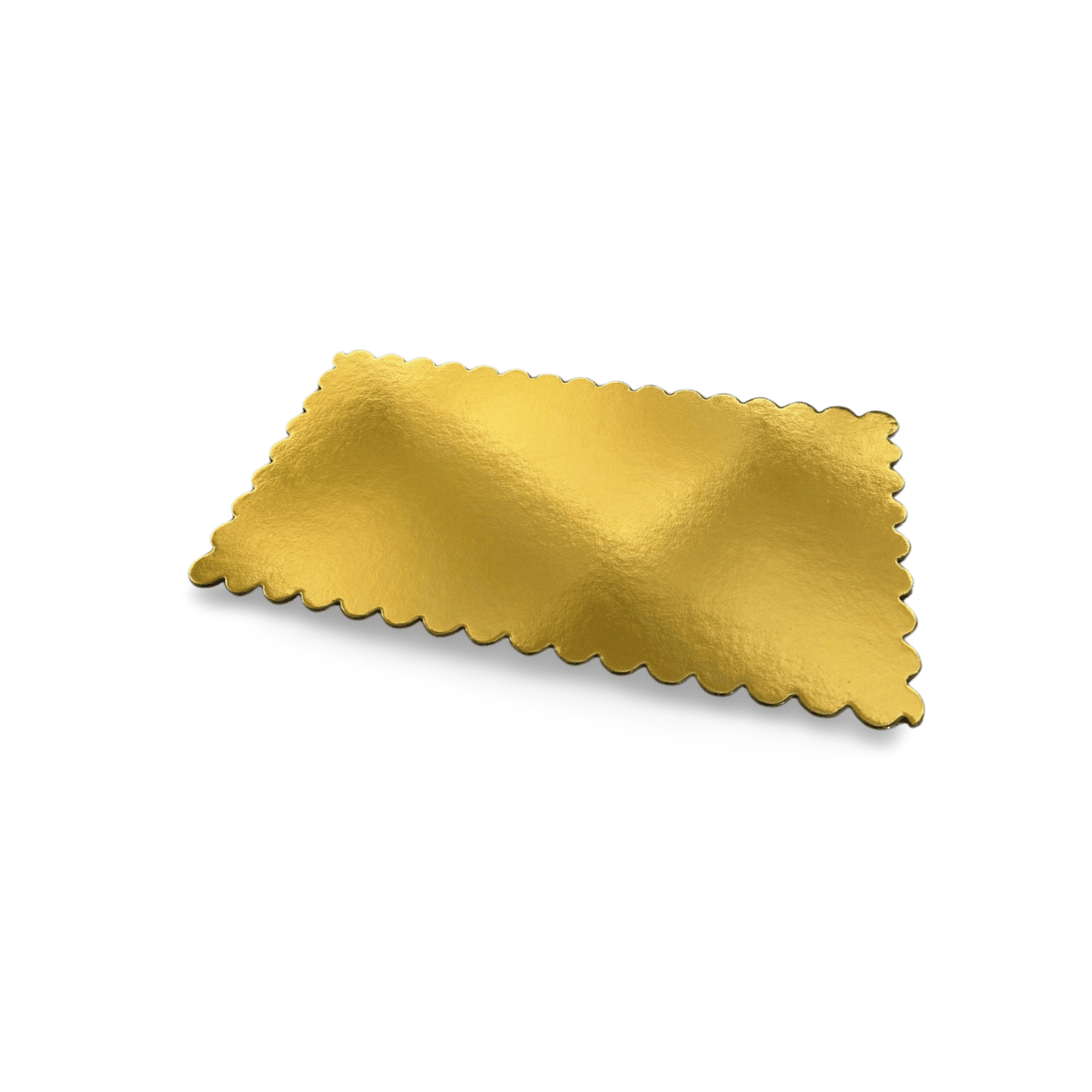 Platou carton auriu 18x33 cm