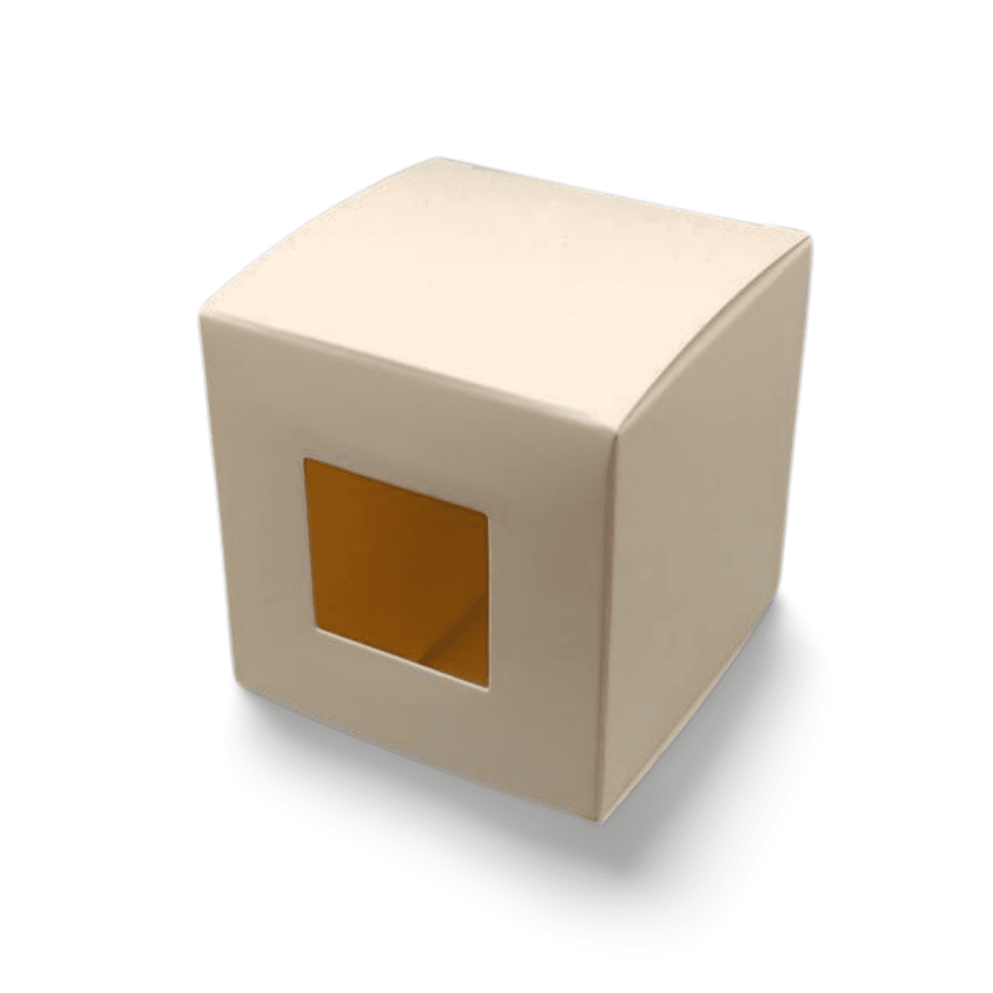 Cutie carton alb macarons 6.5x6.5x6.5 cm