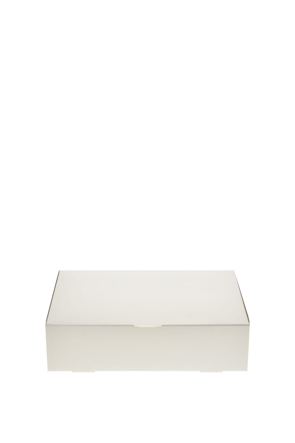 Cutie carton alb prajituri 28x28x8 cm