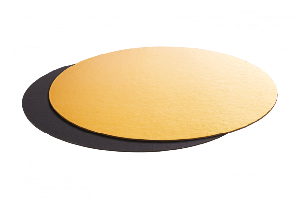 Disc carton auriu 26 cm